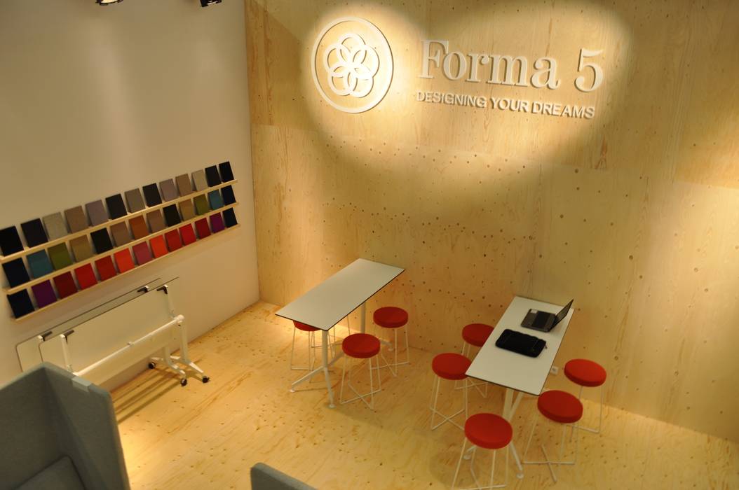 Forma 5 Orgatec 2014 Morgui Súnico Espacios comerciales Ferias