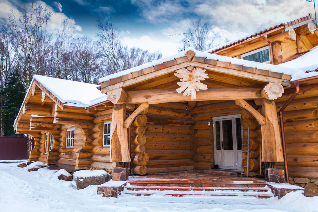 Дом в Пушкино, Смарт Вуд Смарт Вуд Rustic style house