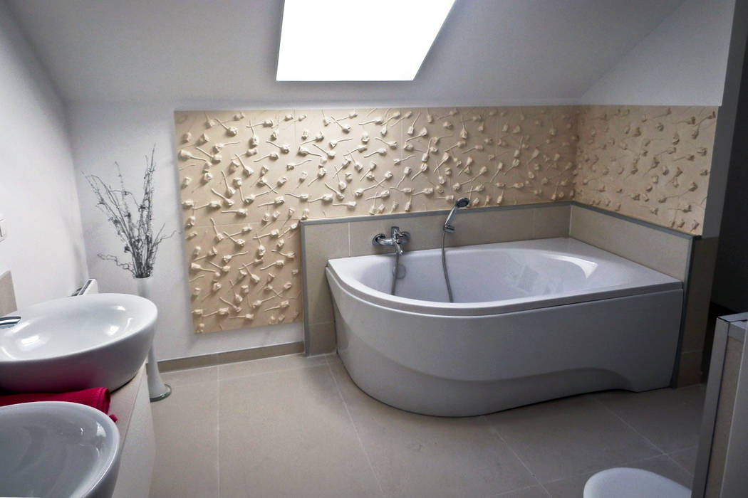 Motto Wandverkleidung Im Badezimmer Rose Klassische Badezimmer Von Loft Design System Deutschland Wandpaneele Aus Bayern Klassisch Homify