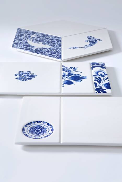 Versatile, Royal Delft Royal Delft Paredes y pisos de estilo clásico Baldosas