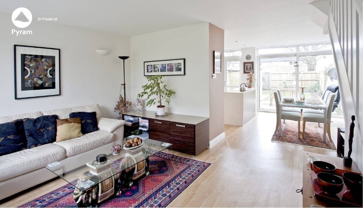 Small open plan house homify Moderne keukens