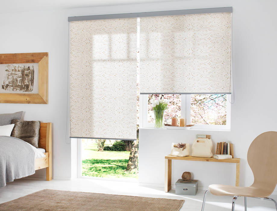 homify Puertas y ventanas modernas Persianas y estores