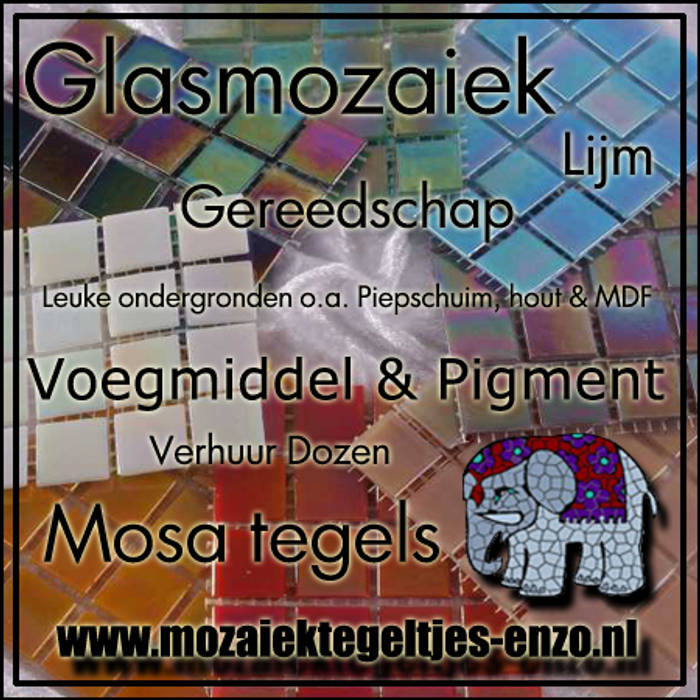 Mozaiek, mozaiektegeltjes-enzo mozaiektegeltjes-enzo