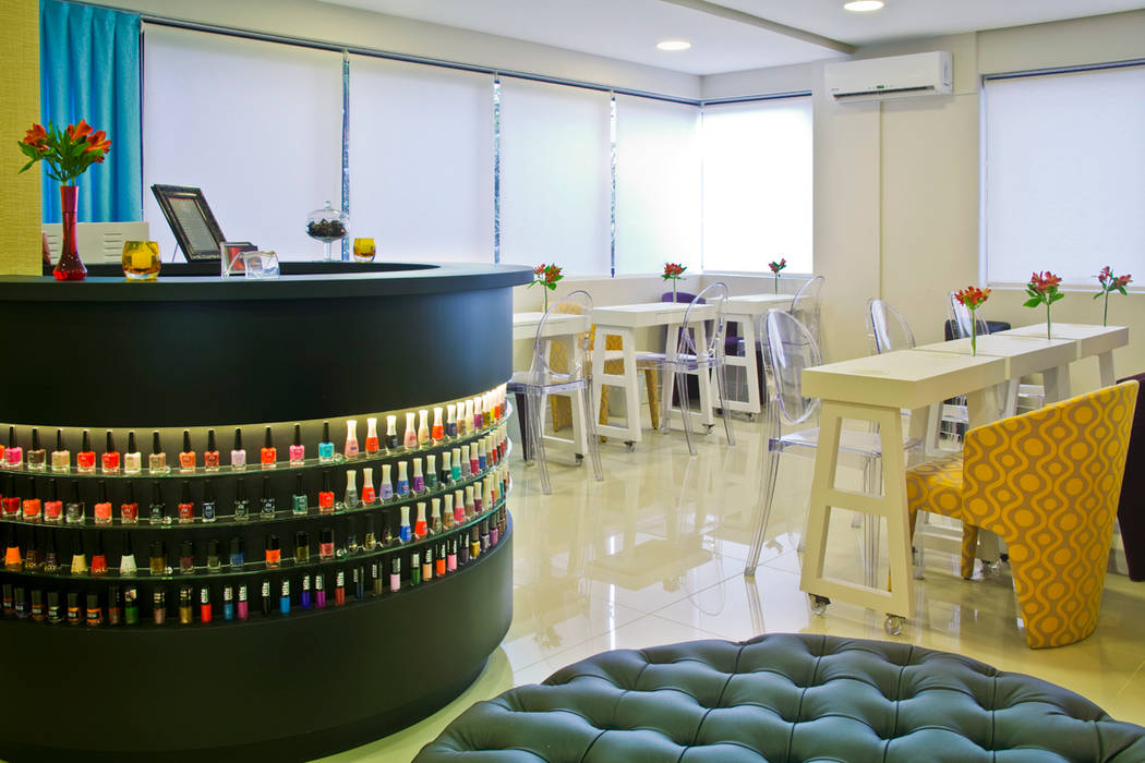 Salão Bar e Manicures Vanessa Cravo Arquitetura Espaços comerciais Espaços comerciais