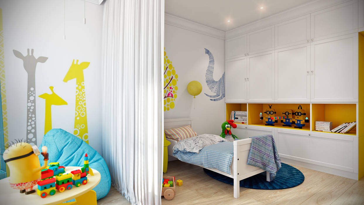 Скандинавская эклектика, CO:interior CO:interior Cuartos infantiles de estilo escandinavo