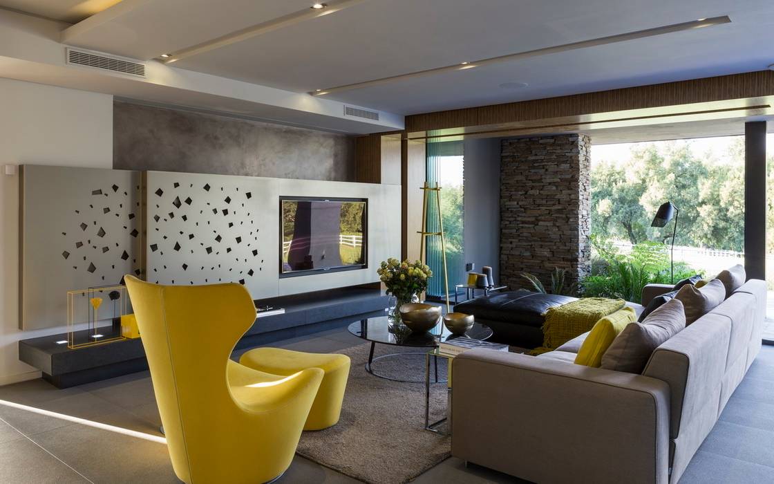 House in Blair Atholl, Nico Van Der Meulen Architects Nico Van Der Meulen Architects Moderne Wohnzimmer