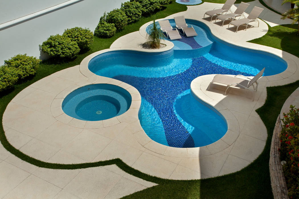 Casa Piracicaba Arquiteto Aquiles Nicolas Kilaris Piscinas Modernas Homify