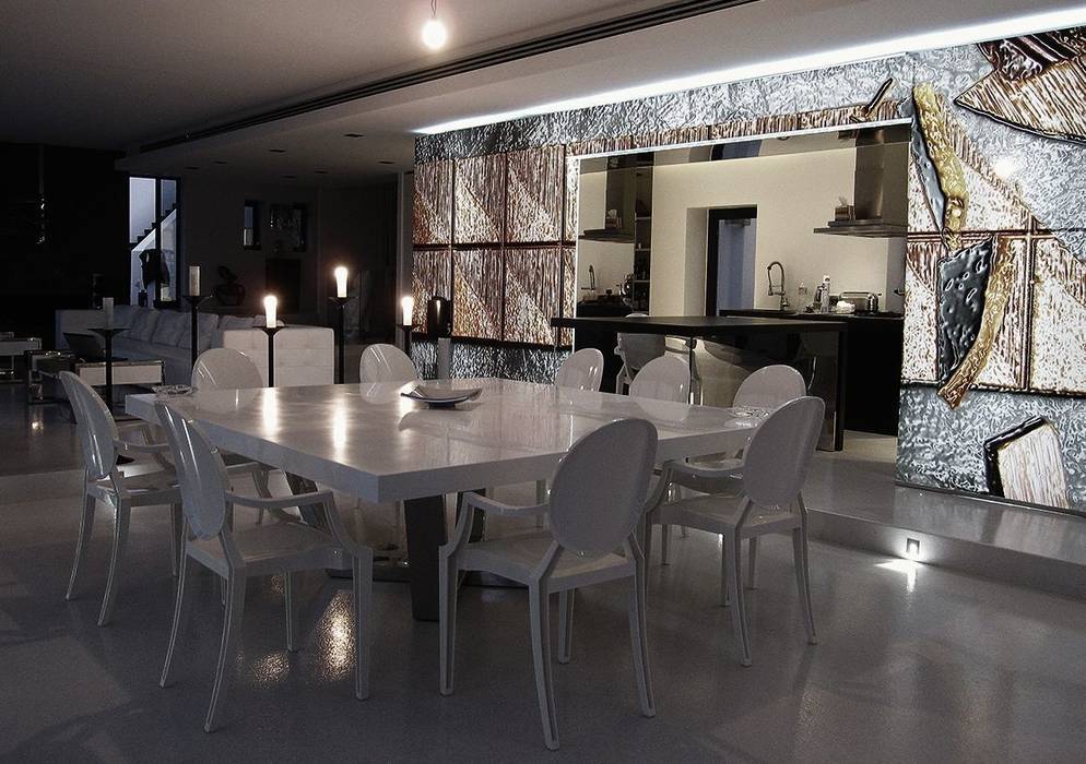 Vivienda en Roca Llisa, Ibiza Ivan Torres Architects Comedores de estilo minimalista