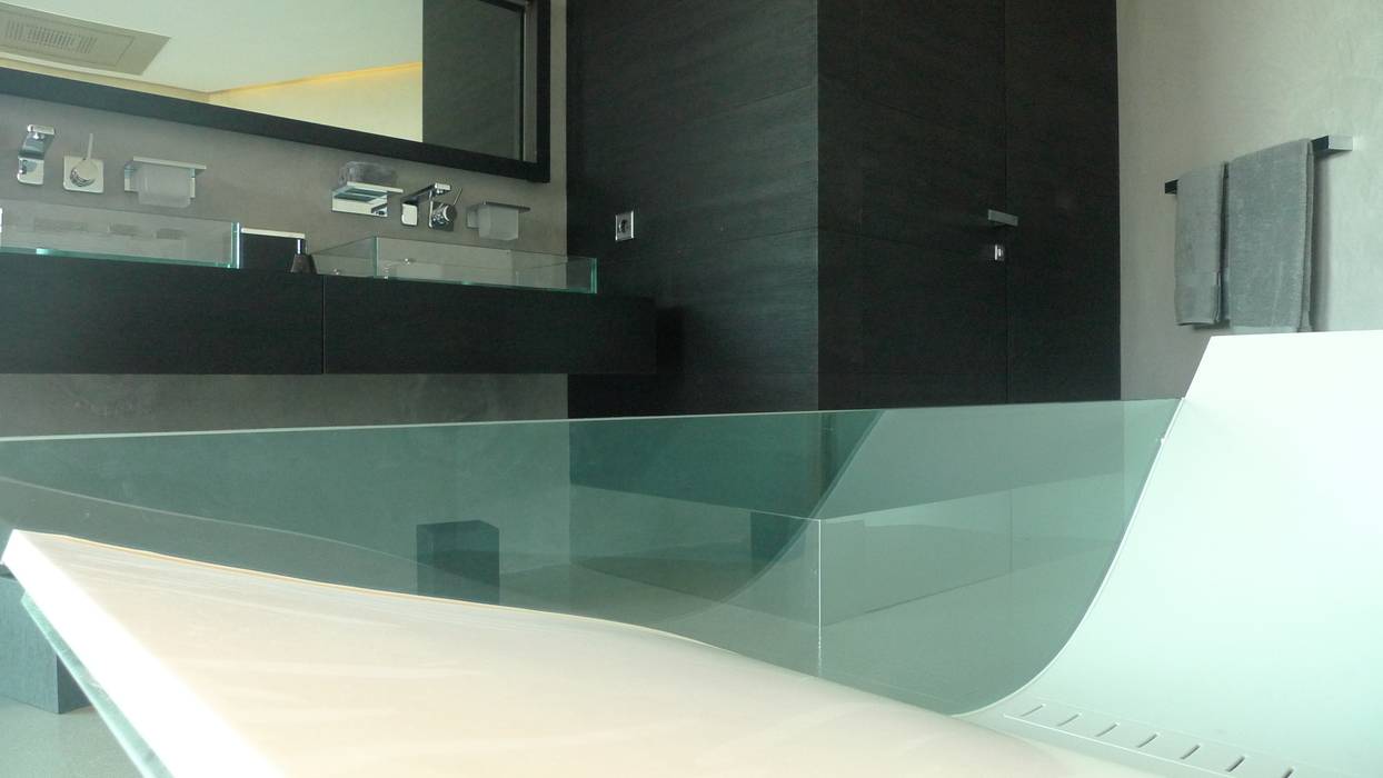 Vivienda en Roca Llisa, Ibiza Ivan Torres Architects Baños de estilo minimalista Bañeras y duchas