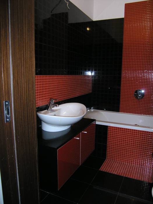 Bathrooms, DREWMAR DREWMAR Baños de estilo moderno Estanterías