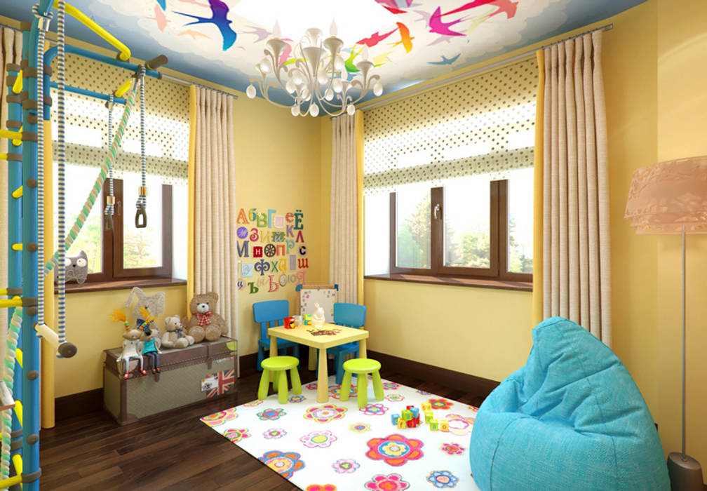 Детские комнаты "день и ночь"., K-Group K-Group Nursery/kid’s room