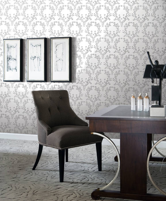 Mural wallpaper 뮤럴벽지, U2 U2 Pareti & Pavimenti in stile classico Carta da parati