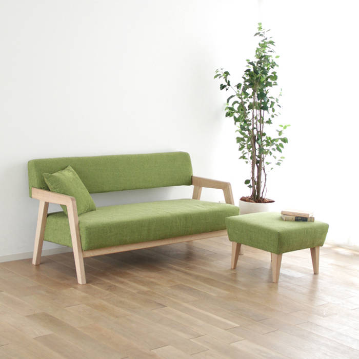 ㈱大雪木工, TAISETSU MOKKO CO.,LTD TAISETSU MOKKO CO.,LTD Scandinavian style living room Sofas & armchairs