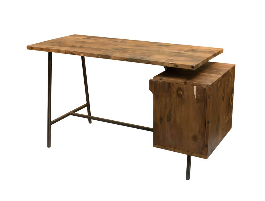 oar desk gleam インダストリアルデザインの ダイニング インダストリアル デスク,廃材,scrapwood,waste material,テーブル