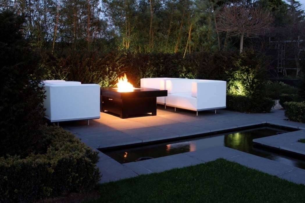 Bahama Gas Fire Table - Doncaster Rivelin Сад Вогонь ями і барбекю