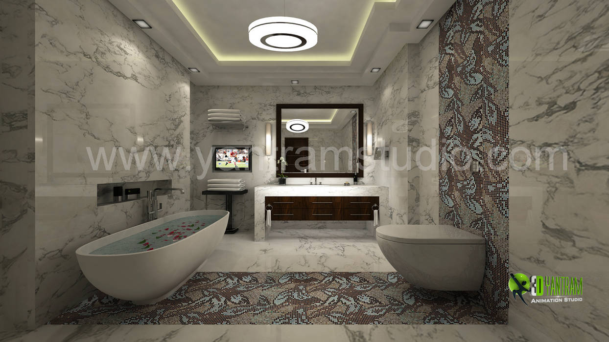 The best bathroom design ideas from 3d interior designers | homify