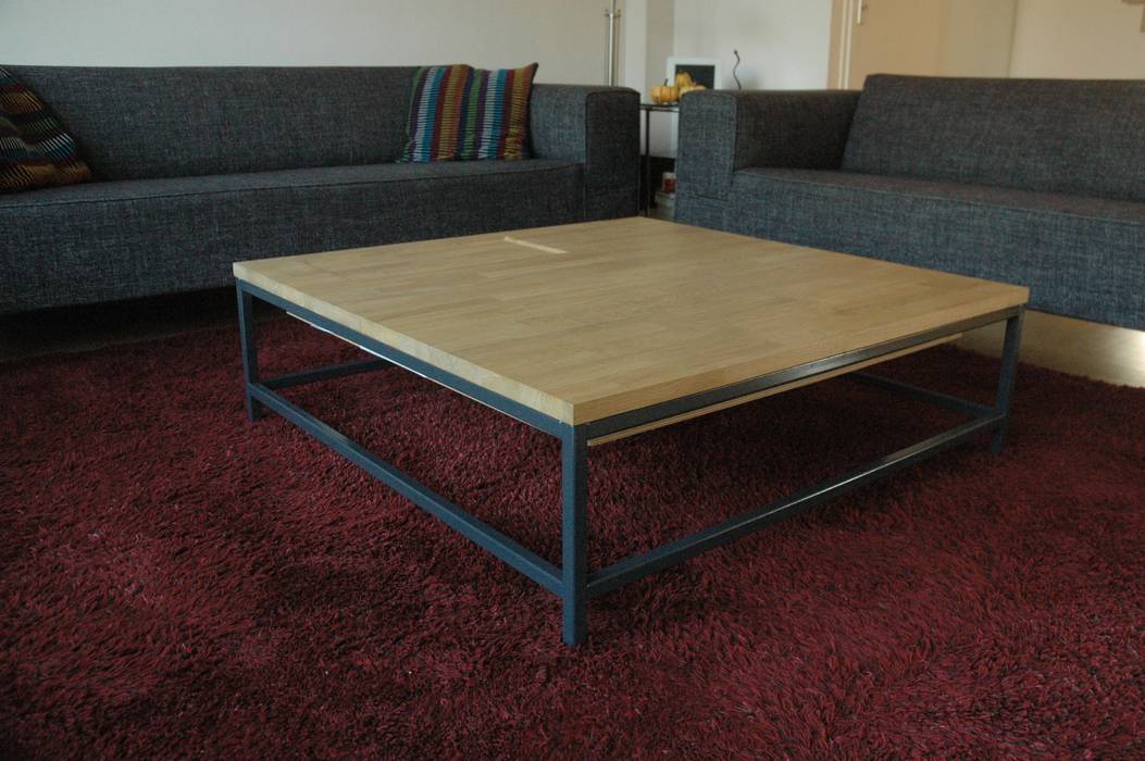 Koffietafel 1121, Studio TOIMII Studio TOIMII Minimalist living room Side tables & trays