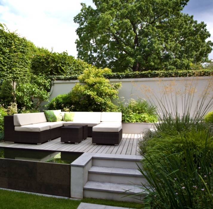 Aus dem garten wird eine oase : terrasse von ecologic city garden