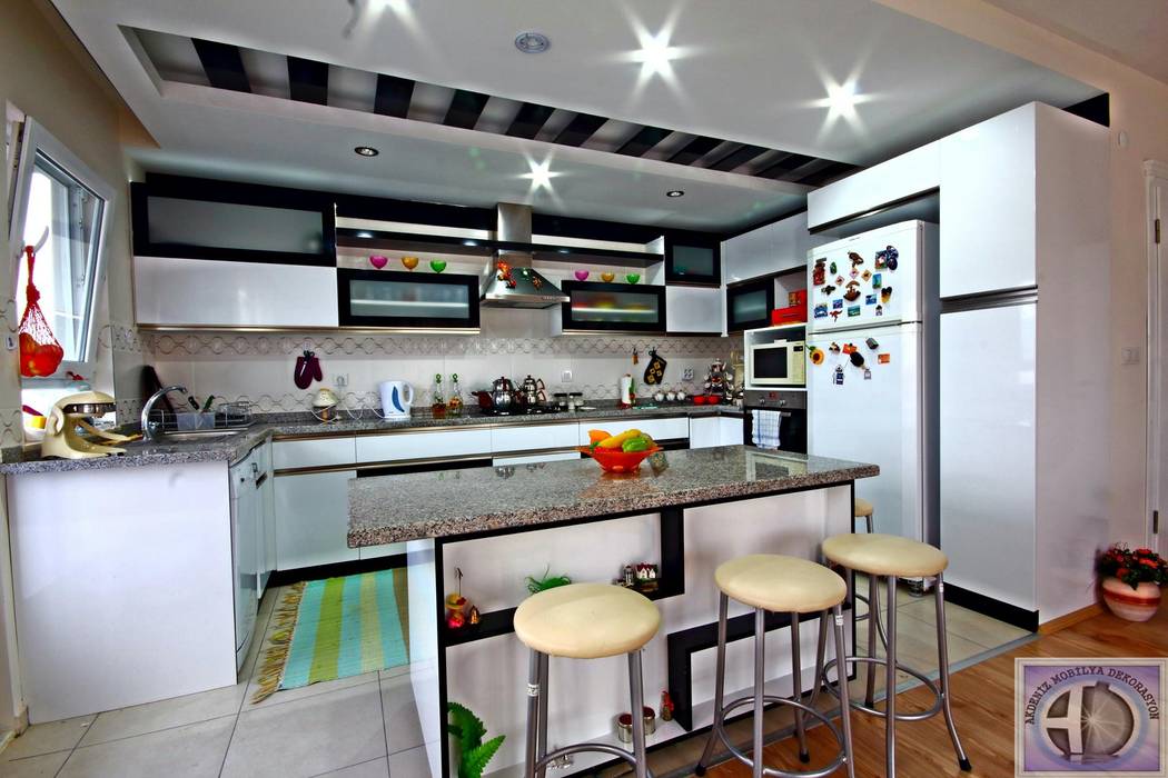 Mutfak Uygulamalarımız, Akdeniz Dekorasyon Akdeniz Dekorasyon 現代廚房設計點子、靈感&圖片