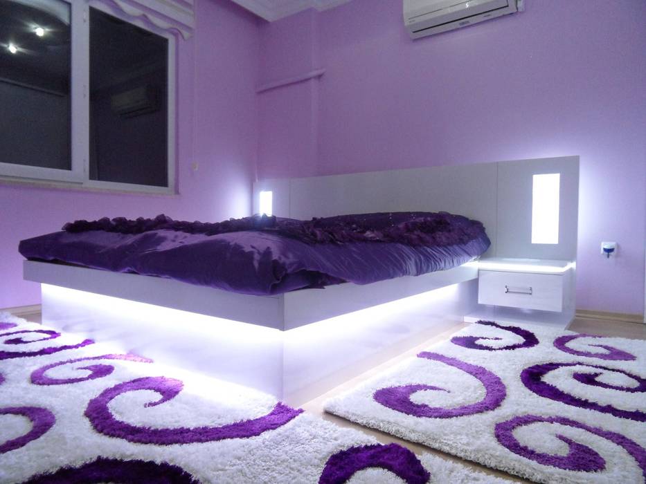 Yatak Odası Uygulamalarımız, Akdeniz Dekorasyon Akdeniz Dekorasyon 모던스타일 침실
