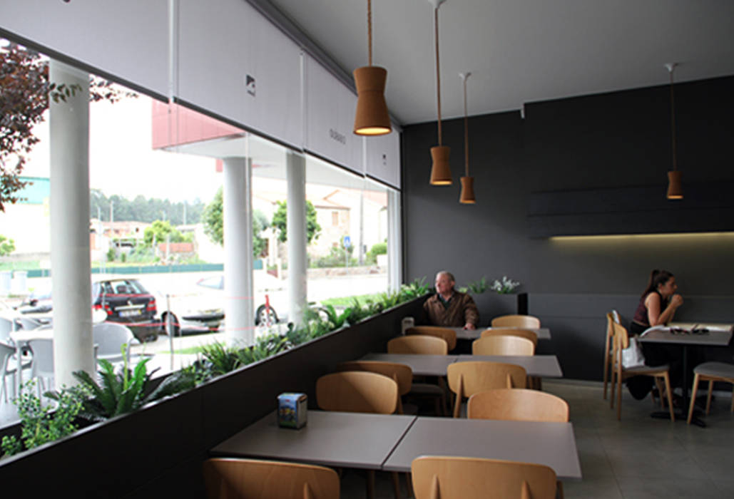 Basilio's Caffé, Vila Verde, Braga Vítor Leal Barros Architecture Espaços comerciais Bares e clubes