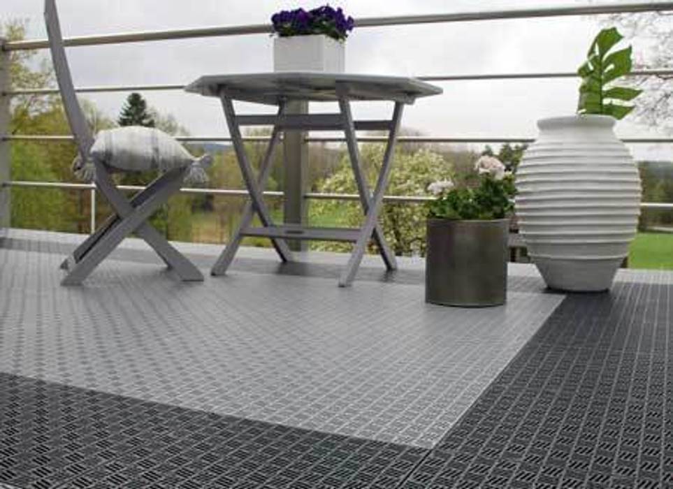 Bergo Briq balcony flooing Ecotile Flooring Patios & Decks