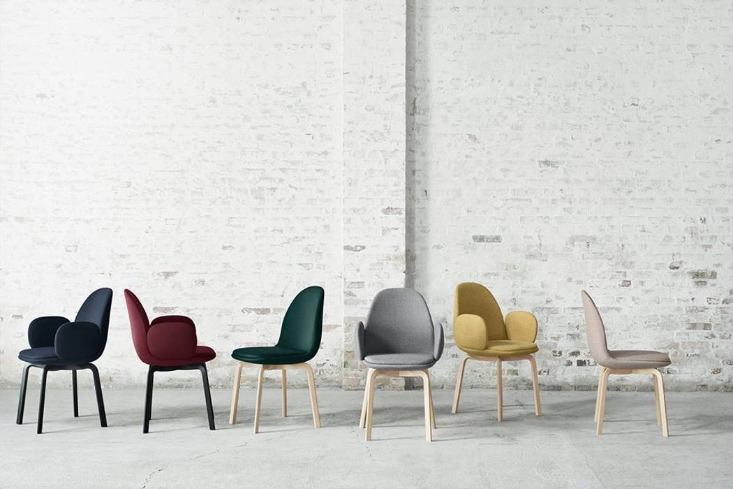 Krzesło Sammen™ Mootic Design Store Nowoczesna jadalnia Krzesła i ławy