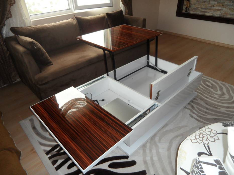 Çok Amaçlı Orta Sehpa, Akdeniz Dekorasyon Akdeniz Dekorasyon Modern Living Room Side tables & trays
