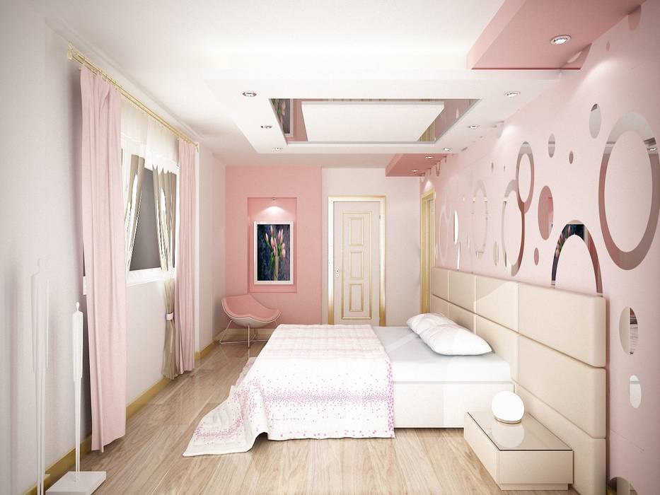 misafir yatak odası ve banyosu sinar i̇ç mimarlık klasik yatak odası