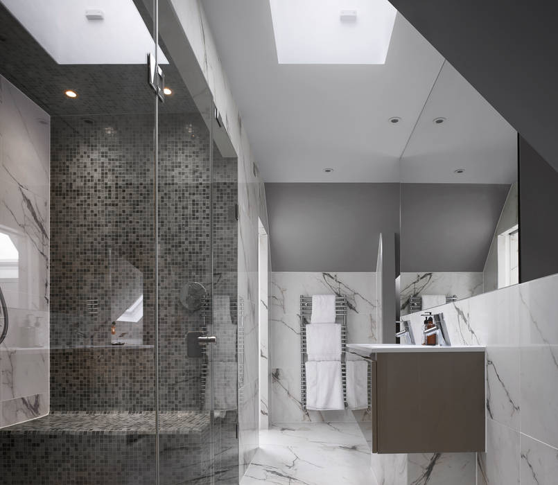 Creighton Avenue, Andrew Mulroy Architects Andrew Mulroy Architects Modern bathroom