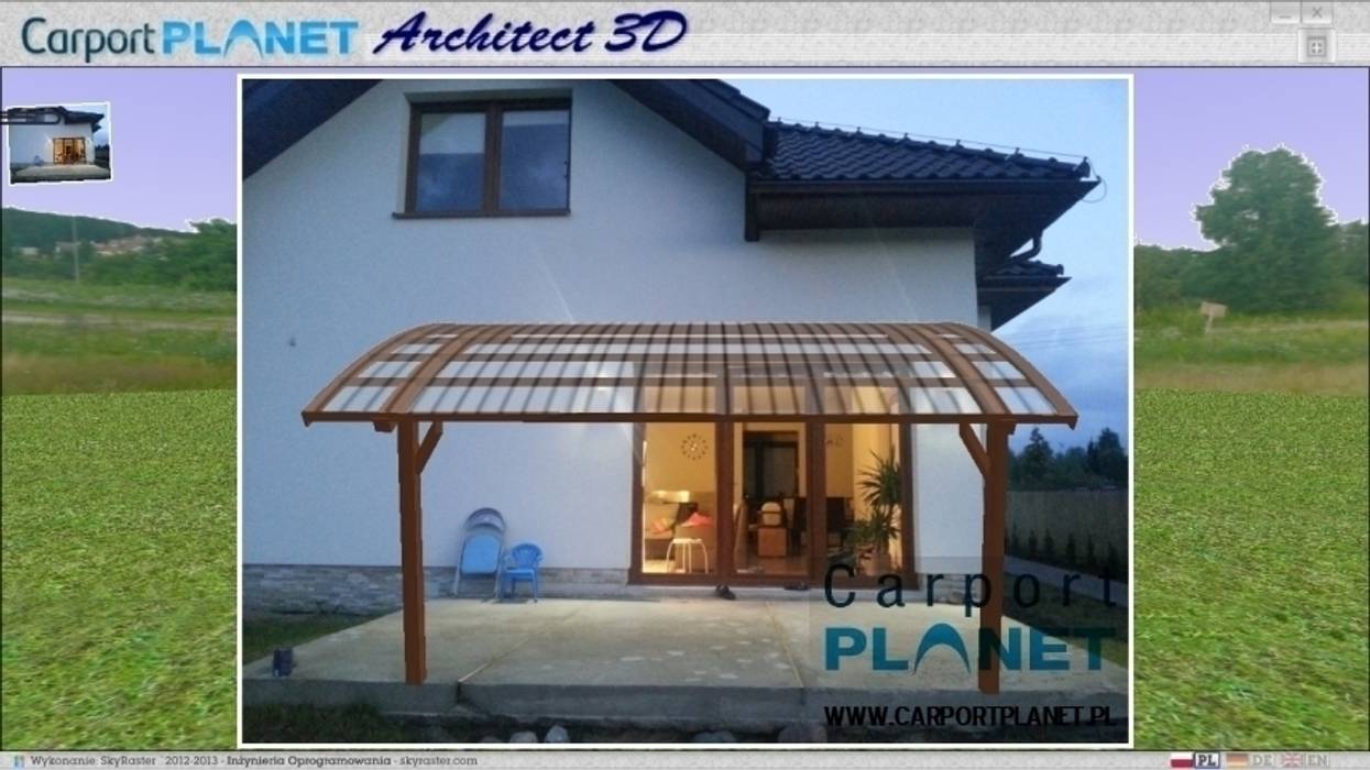 الحد الأدنى تنفيذ Carport Planet, تبسيطي