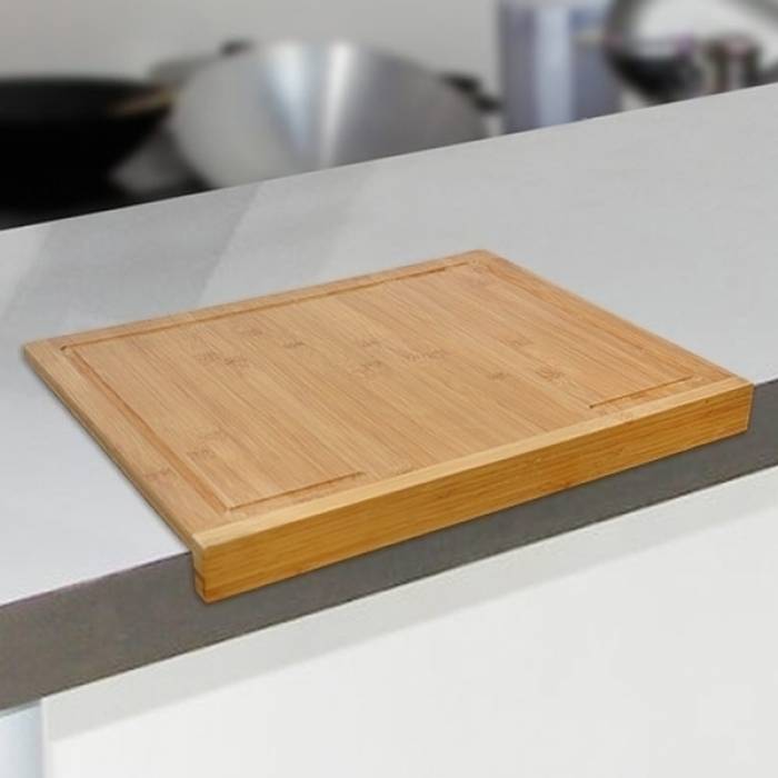 Tabla de Corte Encimera Bambú Icool Cocinas de estilo minimalista Utensilios de cocina