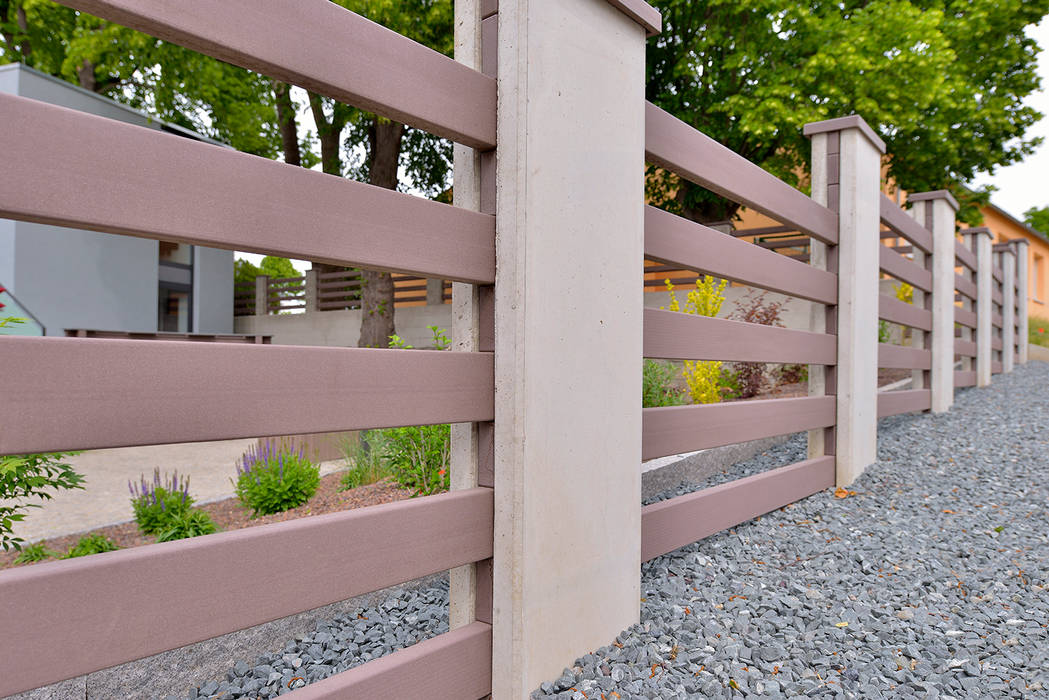 Die Konstruktionsbohle - Unser Multitalent, megawood - Das Terrassensystem megawood - Das Terrassensystem Nowoczesny ogród Ogrodzenia i mury