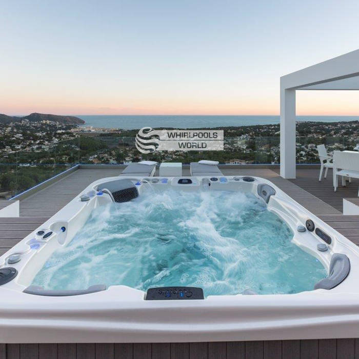 Geräumiger outdoor-whirlpool in moraira, spanien: balkon, veranda ... Geräumiger outdoor-whirlpool in moraira, spanien: balkon, veranda ...