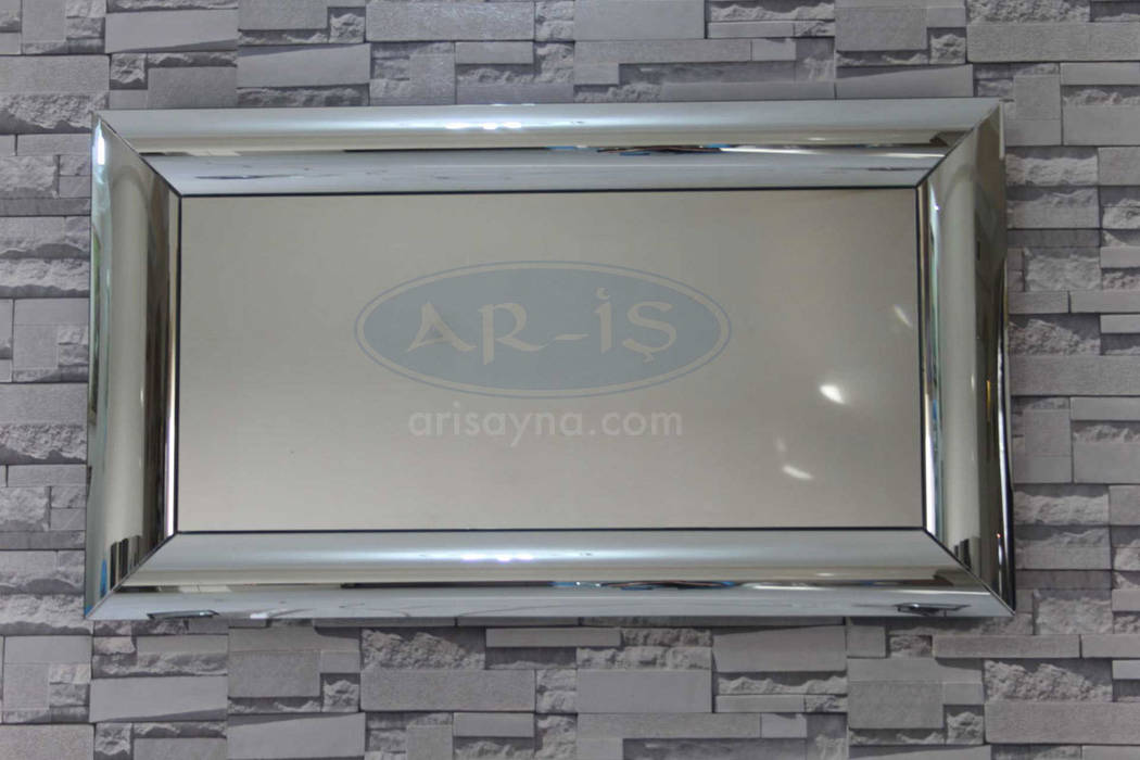 Cambered Modern Rectangle Mirror ARİŞ AYNA Interior garden Interior landscaping