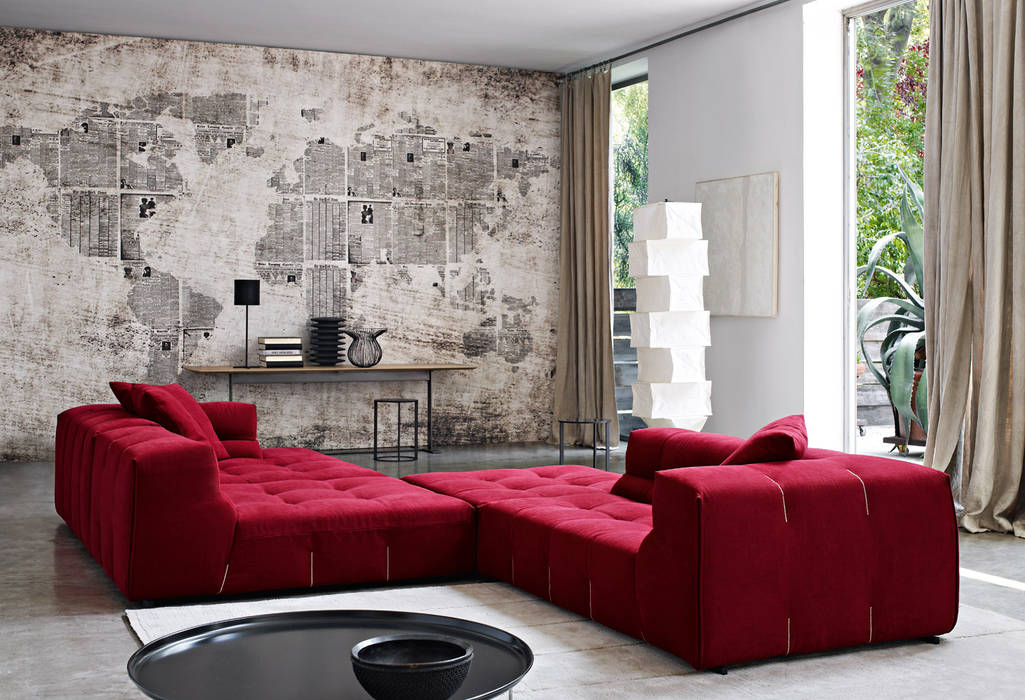 Tufty Time Sofa by B&B Italia Campbell Watson Modern living room Sofas & armchairs