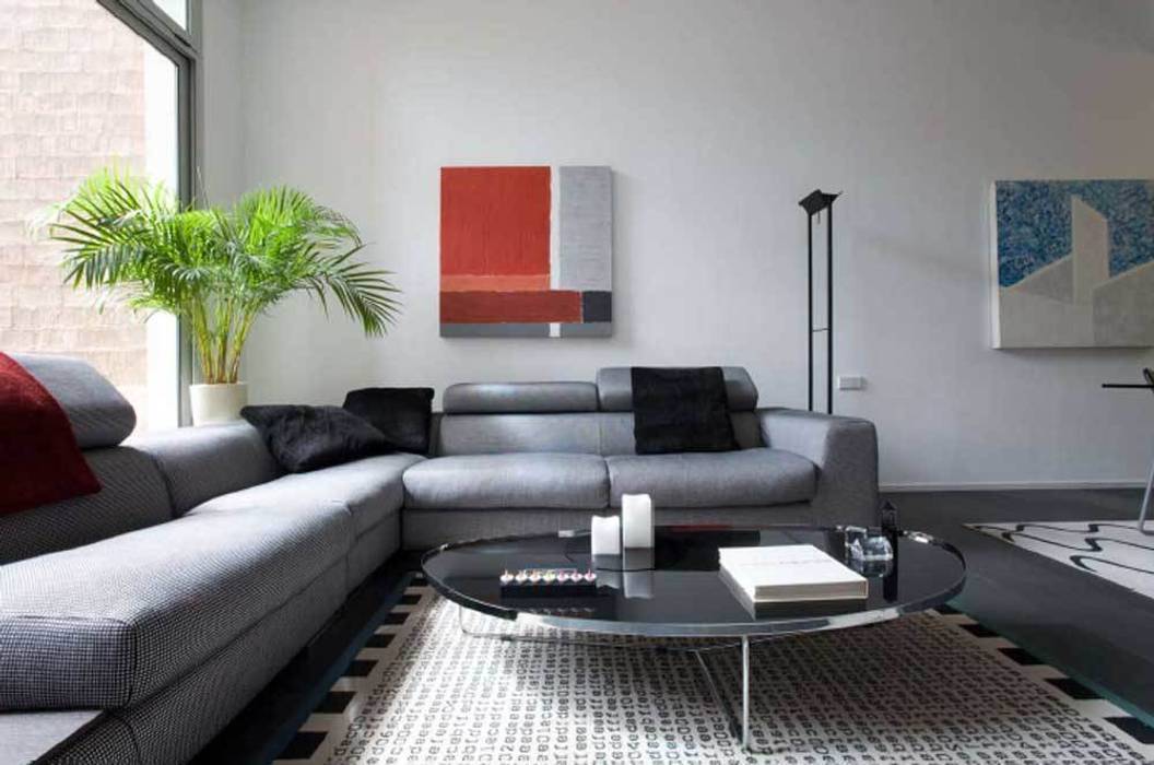 Salón salones de estilo moderno de soler-morato arquitectes slp moderno ... - 02 Loft