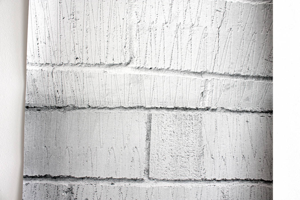 Breeze Blocks WALLPAPER by deborah bowness Industrial style walls & floors Wallpaper
