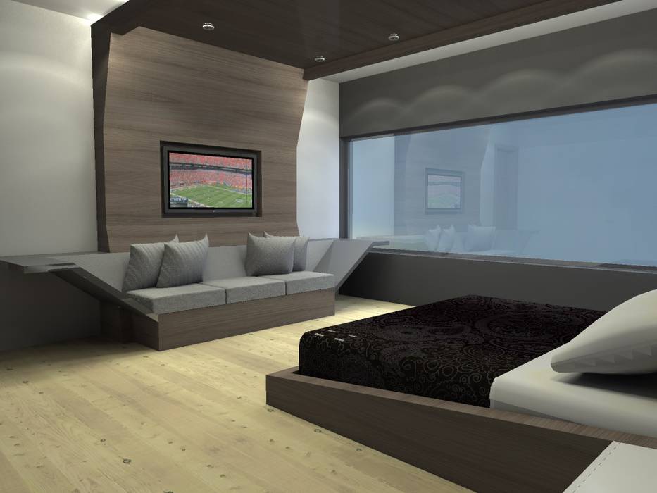 RRT11902, Arq. Jacobo Smeke Arq. Jacobo Smeke Modern style bedroom