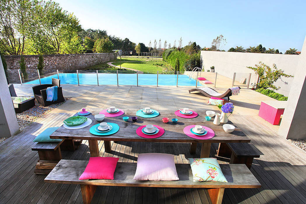 Jardines mediterráneos de ROSA PURA HOME STORE Mediterráneo