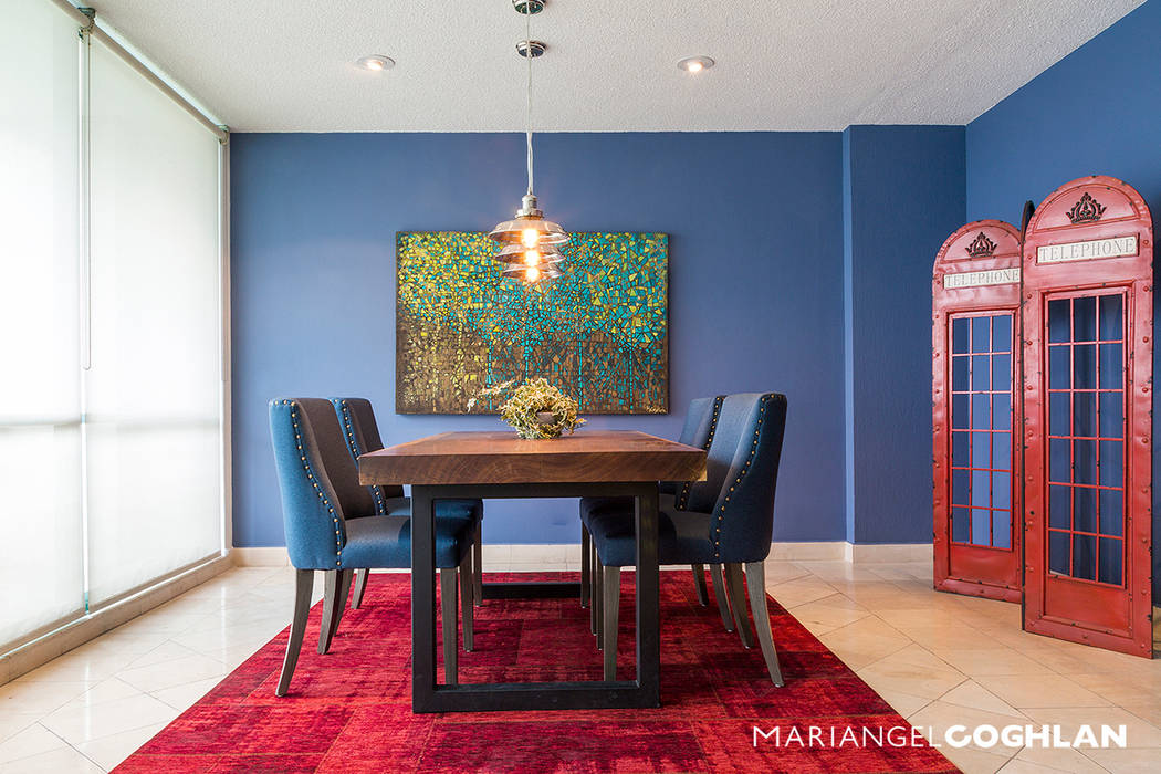 Maple, MARIANGEL COGHLAN MARIANGEL COGHLAN Modern dining room