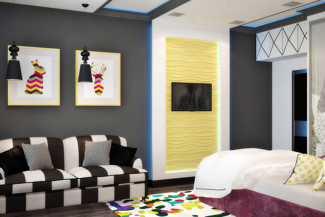 Modern Nursery Kids Room By Studiya Dizajna Interior Design Ideas Modern Homify