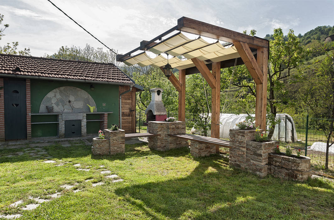 Progetto Giardino, Federico Vota design Federico Vota design Rustic style garden