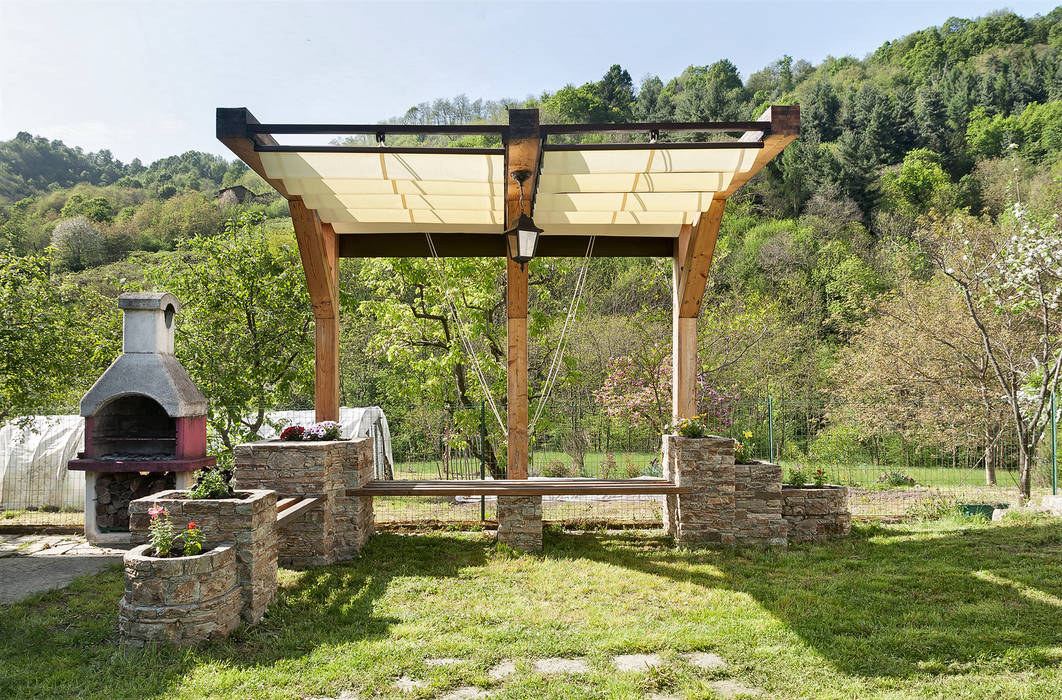 Progetto Giardino, Federico Vota design Federico Vota design Jardin rustique