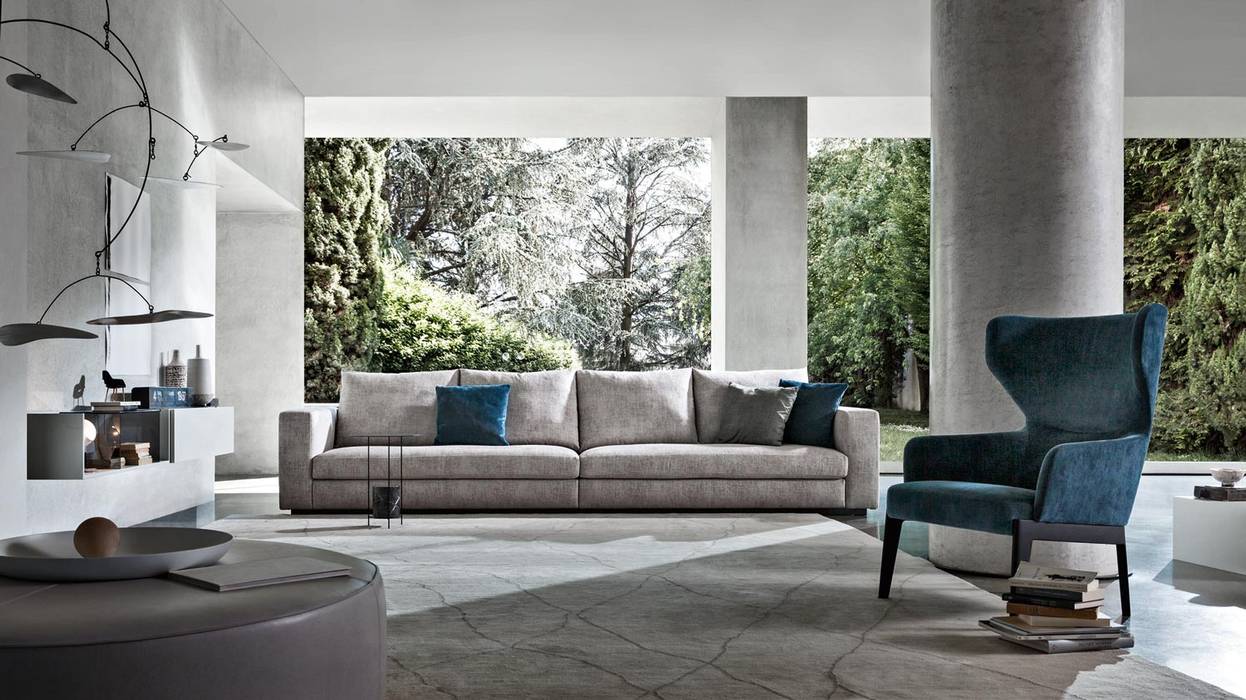 Reversi Sofa by Molteni & C Campbell Watson Modern living room Sofas & armchairs
