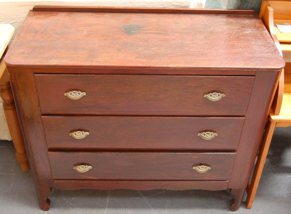 Dark Wood Chest of Drawers The Bridge Trust Bedroom Wardrobes & closets