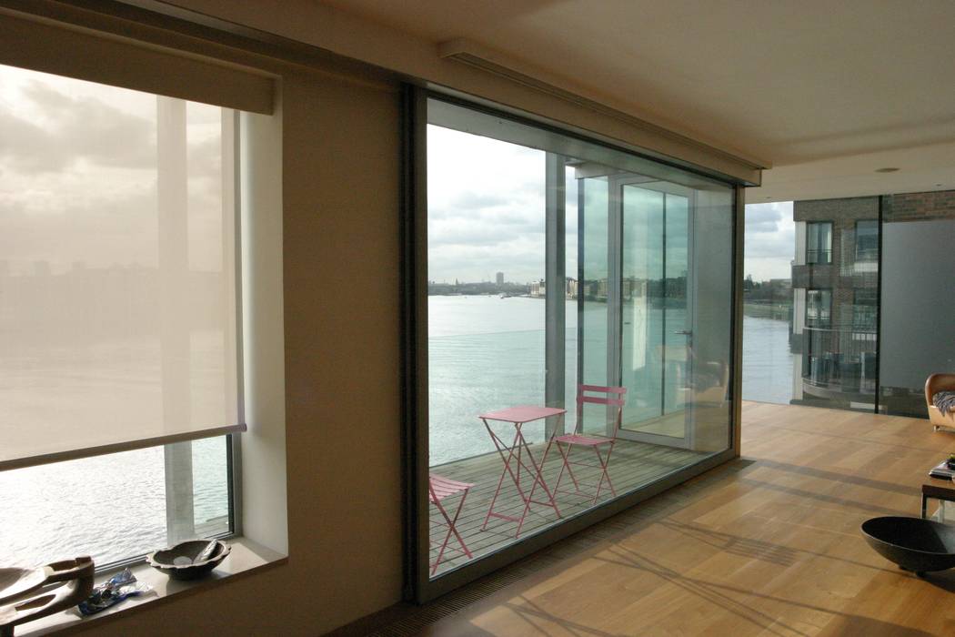 Sliding door DoorTechnik Ltd Minimalist windows & doors