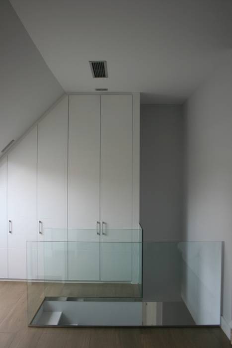 Apertura ático , espacios abiertos Las Tablas -Madrid, key home designers key home designers Modern dressing room