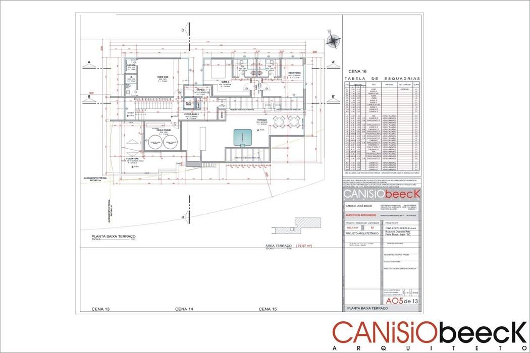 A7 Residência Canisio Beeck Arquiteto Casas modernas