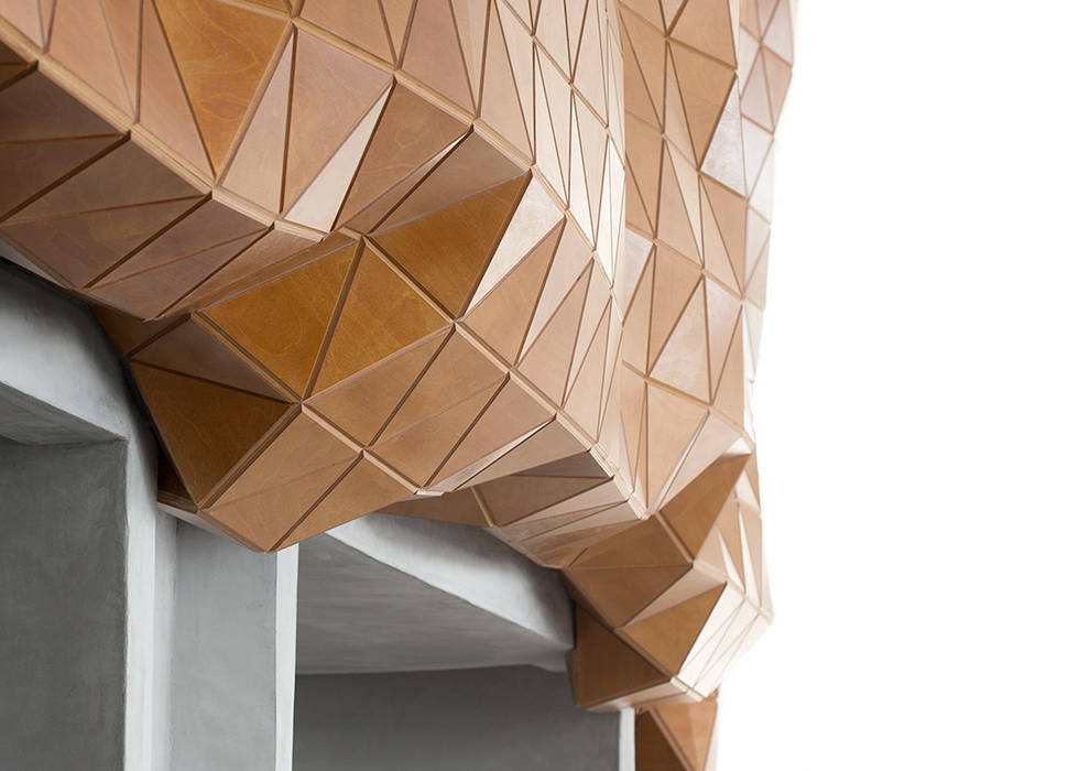 Reign Restaurant, Dubai, Wood-Skin® Wood-Skin® مساحات تجارية بار/ ملهى ليلي